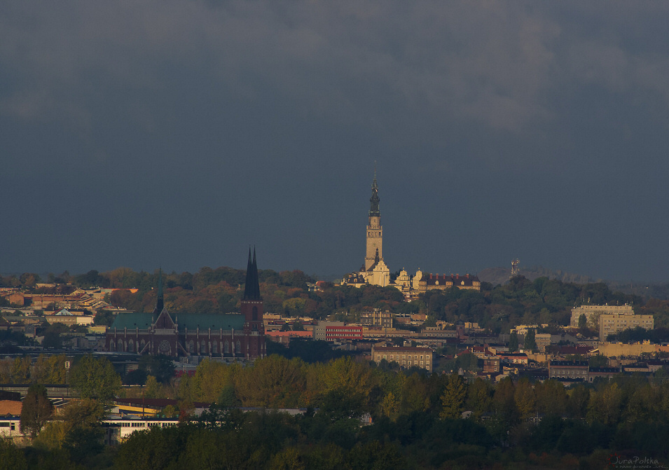 Jasna Gra, widok z Gry Ossona